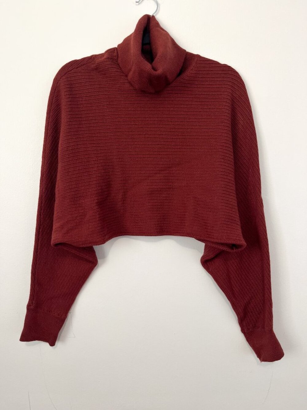 MOVING SALE! Wilfred Free Aritzia Merino Wool Niomi Cropped Turtleneck Sweater